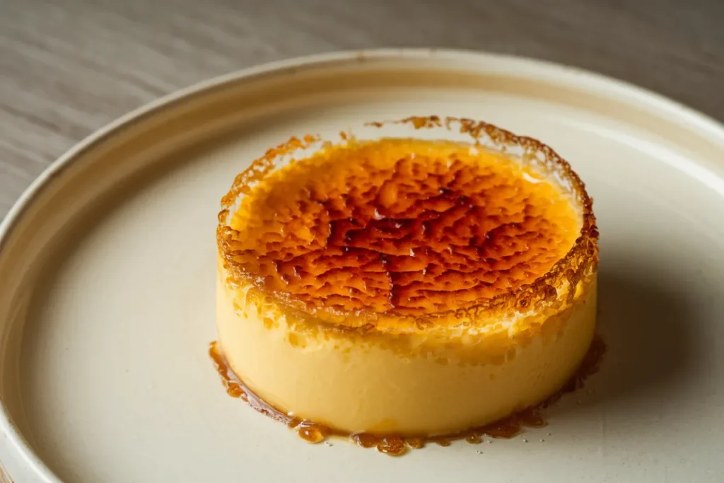 Is crème brûlée the same as custard