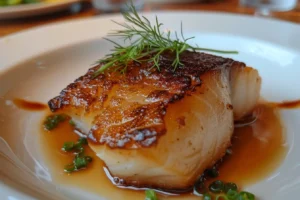 What is so special about black cod?