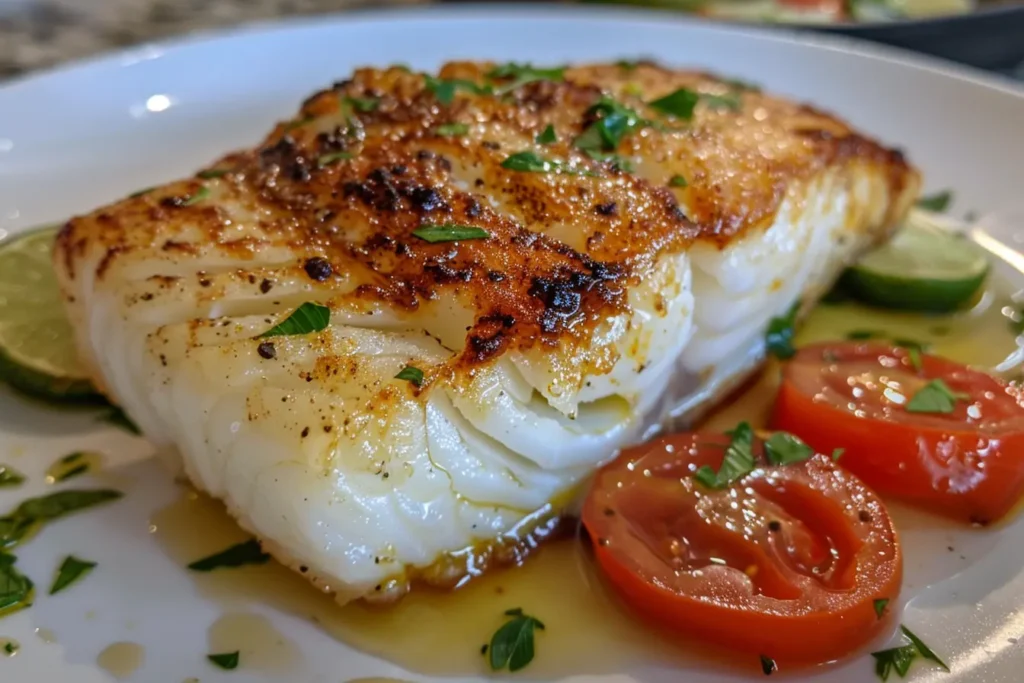 What is the best cooking technique for cod?