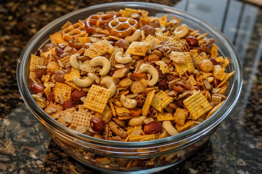 How do you make Chex mix not soggy?