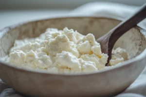 What is the most popular way to eat cottage cheese?