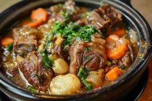 Pairing Beverages with Oxtail Soup