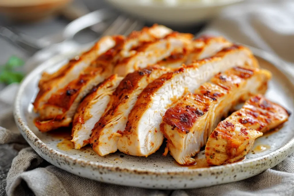 How do you keep thin chicken breast moist?