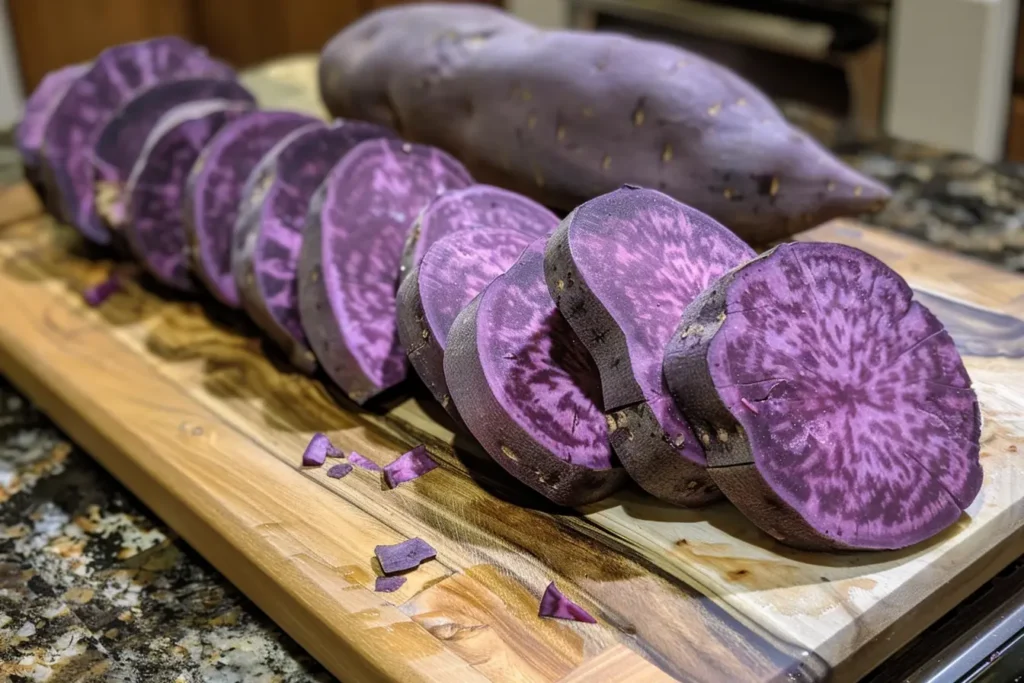 Do purple sweet potatoes have to be peeled?